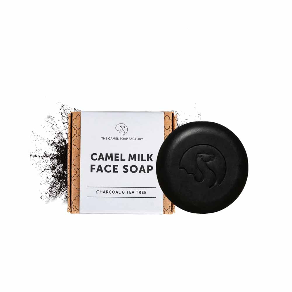Charcoal & tea tree face soap